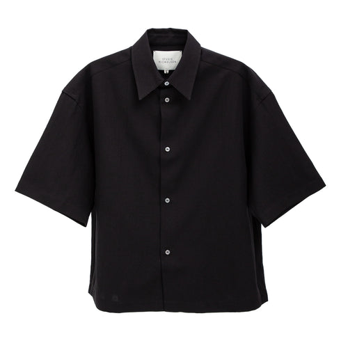 Studio Nicholson Sanko Shirt Black SNM-1267 5063478017234 Front Degli Uberti